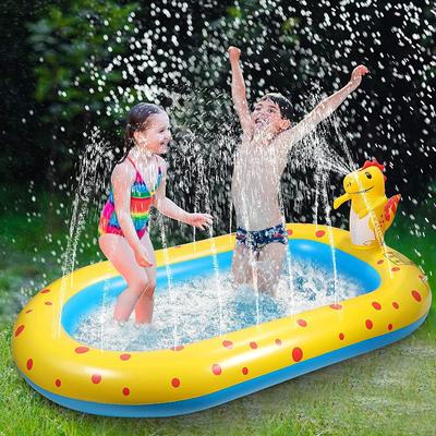 Inflatable Dinosaur Spray Pond Shark Water Spray Swimming Pool Children Outdoor Indoor PVC Water