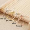 Tingxiang S925 Sterling Silver Geometric Triangle Beaded Earrings