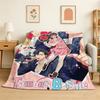 Tamon-kun Ima Dotchi Tamon's B-Side Throw 240g Flannel Blanket Lightweight Soft Skin-friendly Summer Thin Throw Blanket