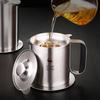 Oil Filter Pot Kitchen Household Large Capacity Filter Oil Slag Oil Separator Oil Bottle Multi-function Kitchen Filter Pot