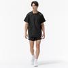 [Mizuno] Volleyball Wear N-XT Short-Sleeve Piste V2JED000 Unisex Black x Blue S