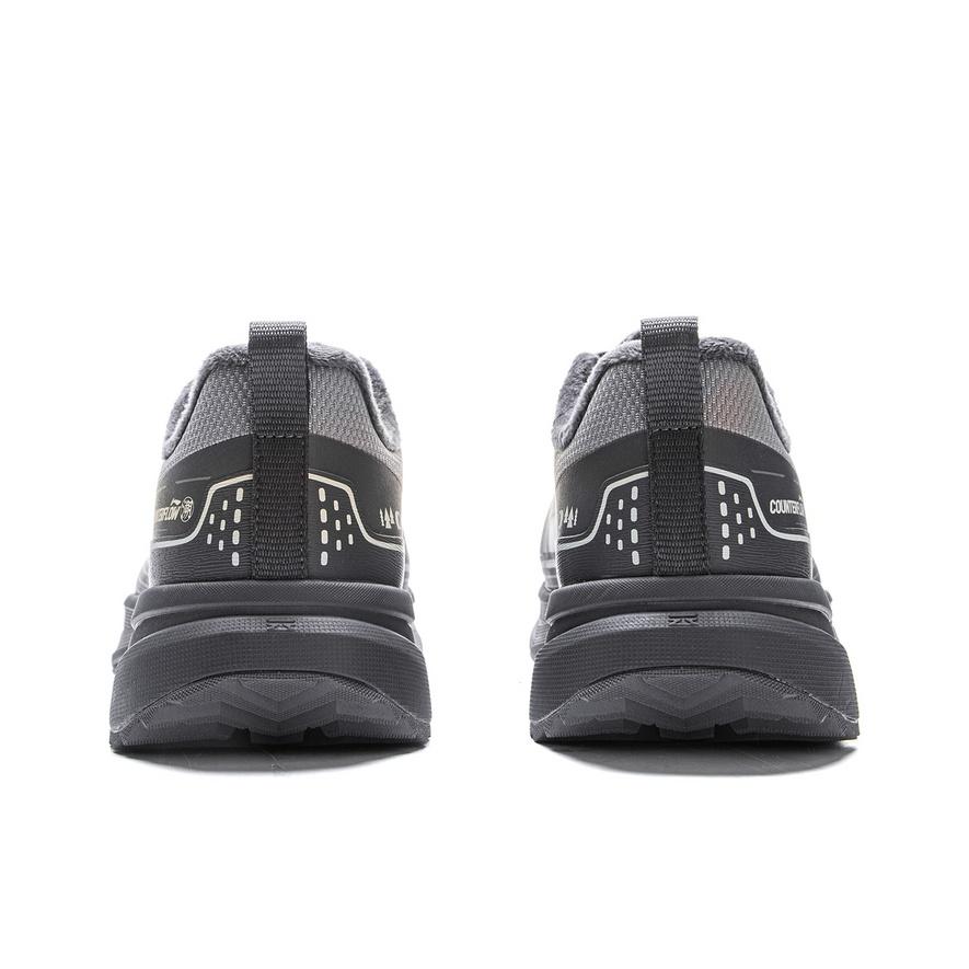 Li Ning Outdoor CF Fleece Fashion Simple Shock Absorbing Wear Resistant Hiking Shoes Unisex Hiking Shoes Gravel-Grey Cold-Sand-Black AHCV085-12