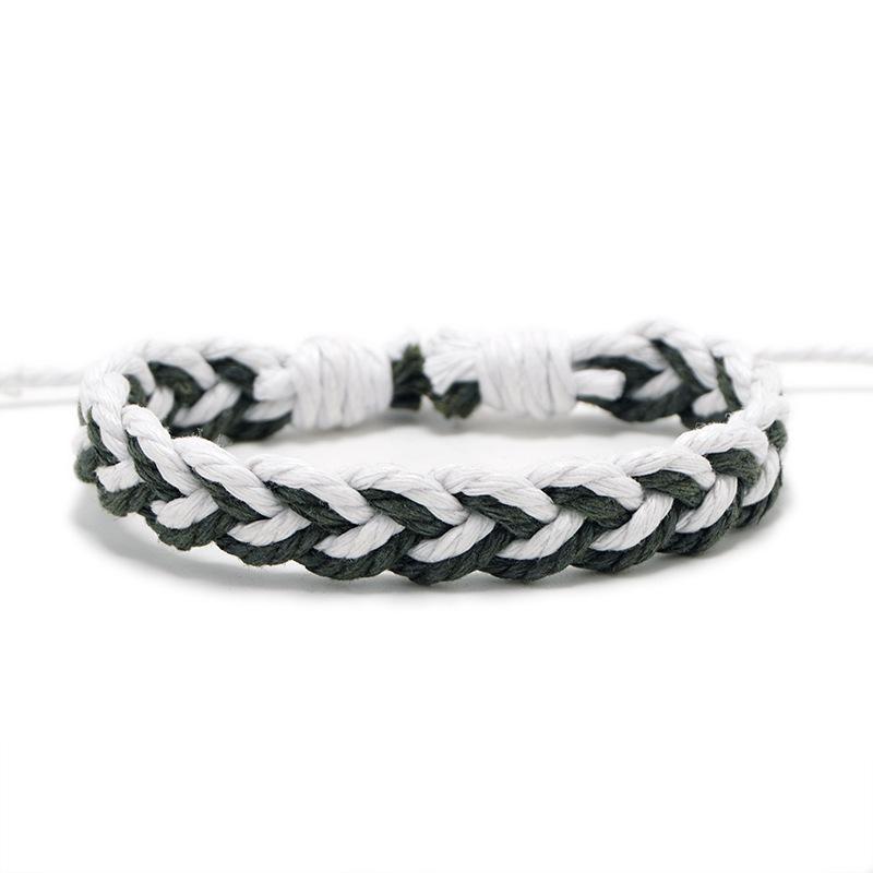 Ethnic Thread Bracelet Retro Handmade Boho Multicolor Braided String Cord Woven Braided Bohimia Friendship Bracelets Women