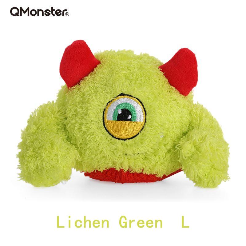 

Вокальна іграшка для домашніх тварин Q-monster, вбудована звукова куля, розваги, інтерактивні іграшки для собак, принесення та м’яка, міцна іграшка для ігор у приміщенні L