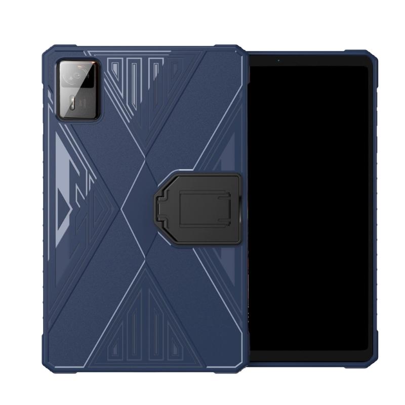 Silicone Case for Legion Y700 2025 Tablet Heavy Duty Shockproof Protective Case Holder with Adjustable Bracket