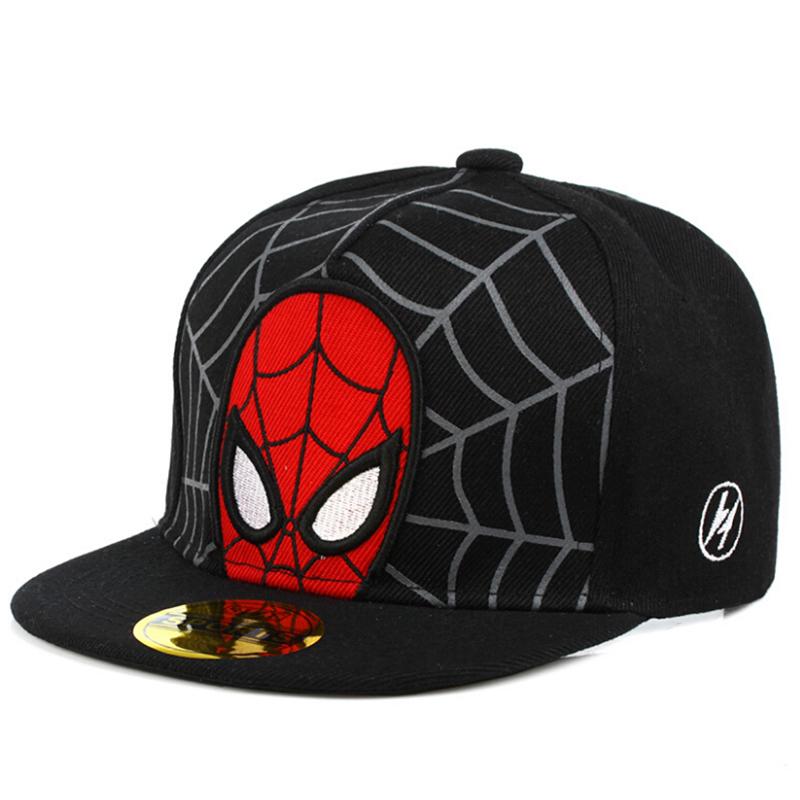 Buy Baby Spiderman Hat Cartoon Flat Hat 