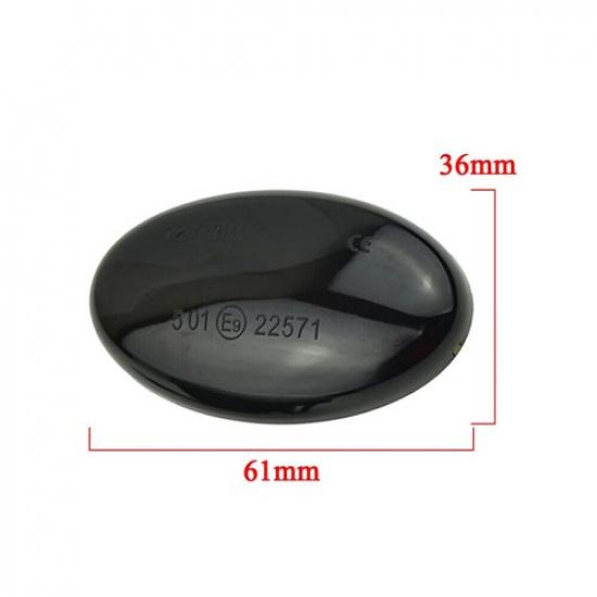 For Mercedes Benz Vito W639 W447 Smoked LED Side Marker Signal Indicator Lights