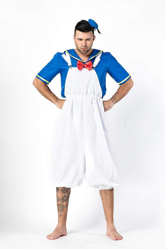 [MAKE CHEERFUL] Men's Character Cosplay Costume, Plus Size (XL)