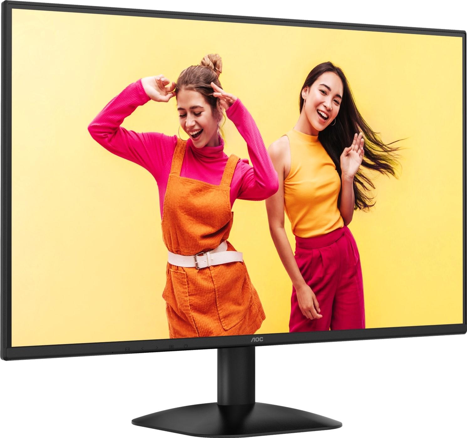 Non Communiqué Noir Aoc Basic-Line Q27b35e - Écran Led - 27" - 2560 X 1440 Qhd @ 75 Hz - Ips - 300 Cd/M² - 1500:1 - Hdr10 - 1 Ms - Hdmi, Displayport - Image 6