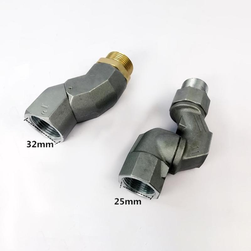 1inch Fuels Hose Swivels Multi Plane 360 Rotating Connectors for Fuels Transfer Pump Fuels Nozzle and Transfer Hose