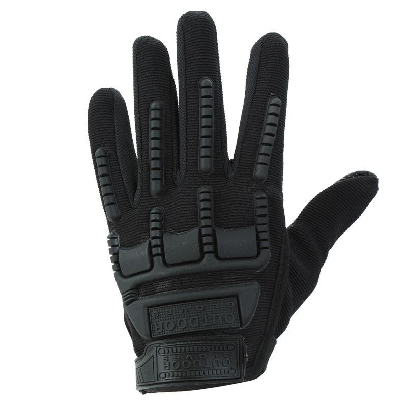 Outdoor Tactical Gloves Cycling Mountaineering Anti Slip Men and Women Anti Slip Military Fans Field Training Performance Full Finger Fitness Gloves