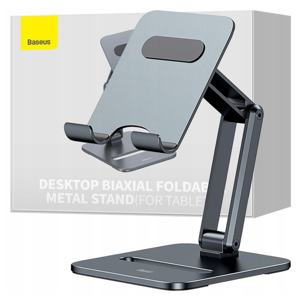 Podstawka Stojak Uchwyt Baseus Biaxial Na Tablet (Szara)
