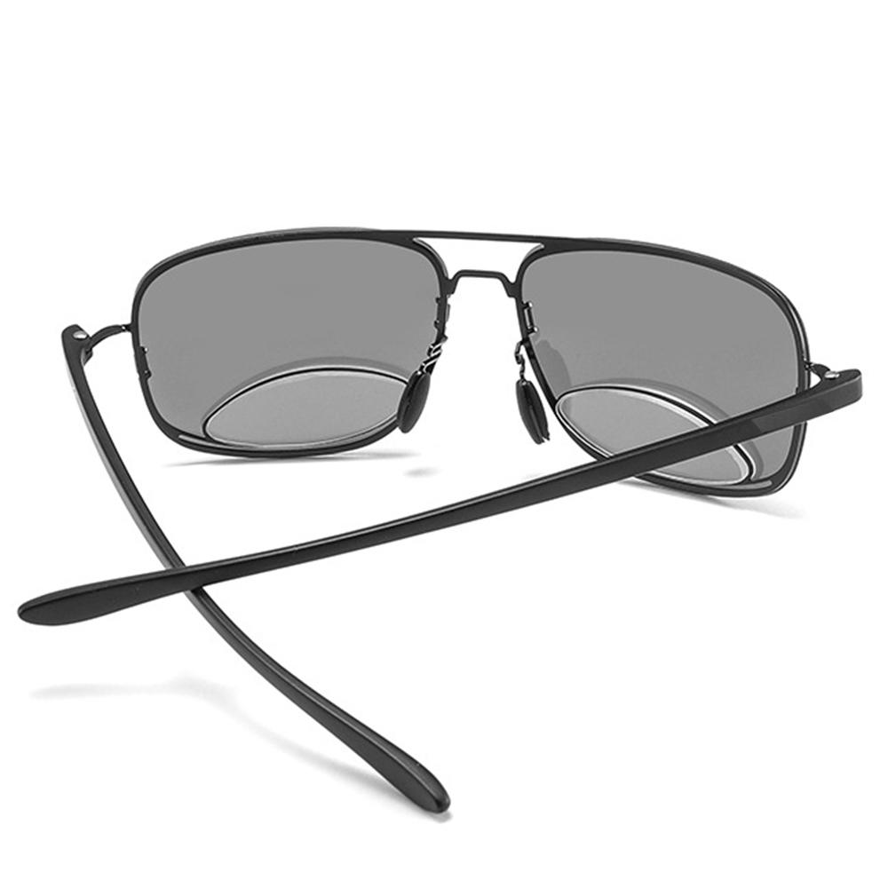 Bifocal Polarized Reading Sunglasses +0.75 +1 +1.5 +1.75 To +3.75 See Near and Far Retro Pilot Large Frame Polarized Sunglasses