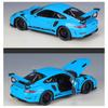 1/18 Scale Welly Porsche 911 GT3 RS Alloy Car Model Diecasts Metal Toy Vehicles Car Model High Simulation Collection Childrens Gifts