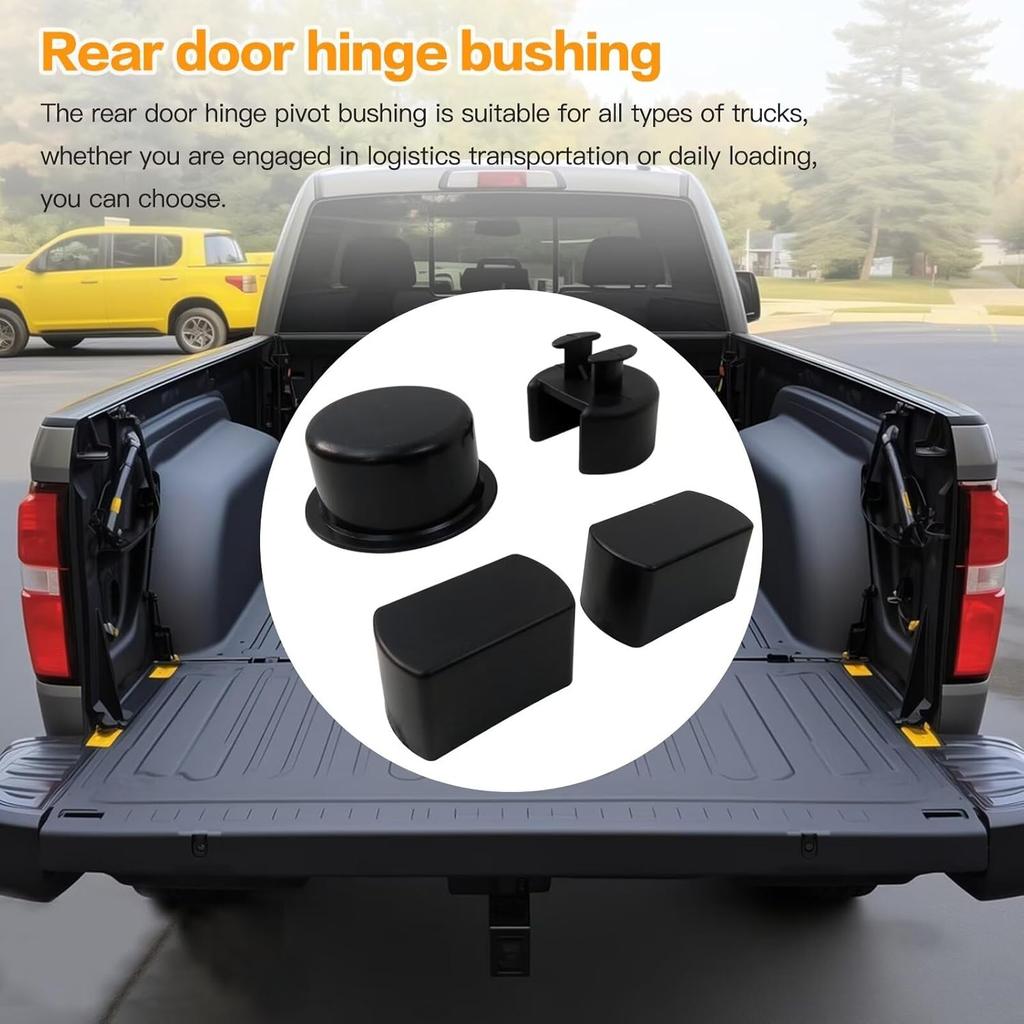 38641 Tailgate Hinge Pivot Bushing Insert Kit Left and Right for Ford Ranger: 1993, 1994, 1995, 1996, 1997, 1998, 1999