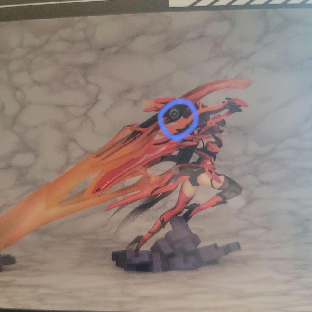 [USED] Honkai Impact 3 Murata Himeko Crimson Knight Lunar Eclipse ver. 1/7 scale figure