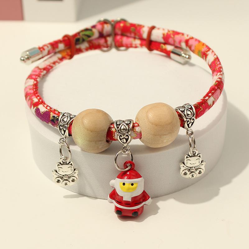 2025 Santa Claus Pet Bell Collar for Dogs & Cats - Christmas Hot Seller