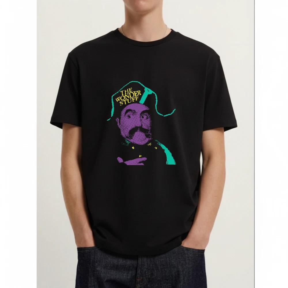 The Wonder Stuff Band TShirt Short Sleeve Black S45XL S
