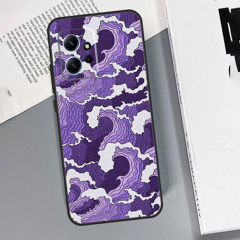 Purple Aesthetic Case For Xiaomi Redmi Note 14 13 10 11 12 15 Pro Plus Cover For Redmi 15C 15 13C 12C 14C 10C