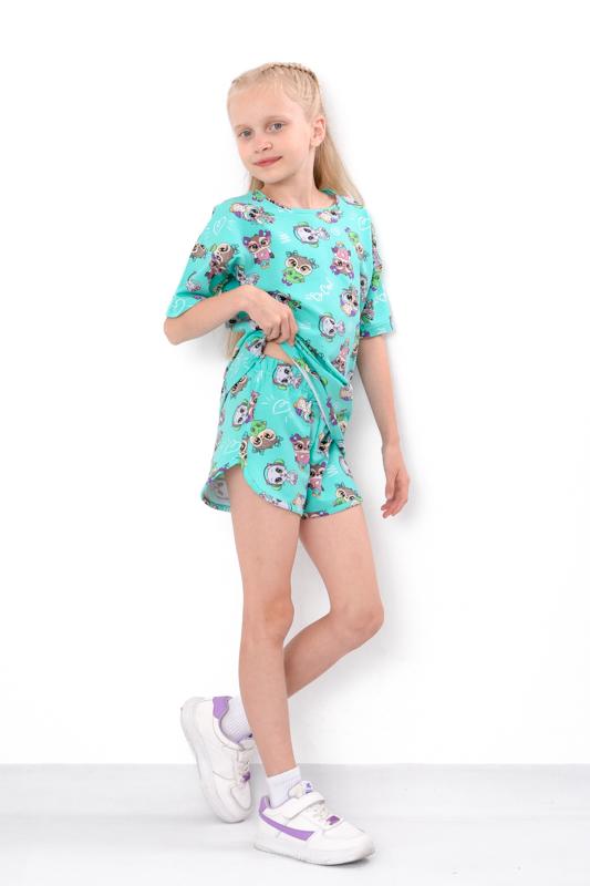Girls’ Clothing Set – Breathable Fabric & Fun Print Design, Summer ,6459-055 HC