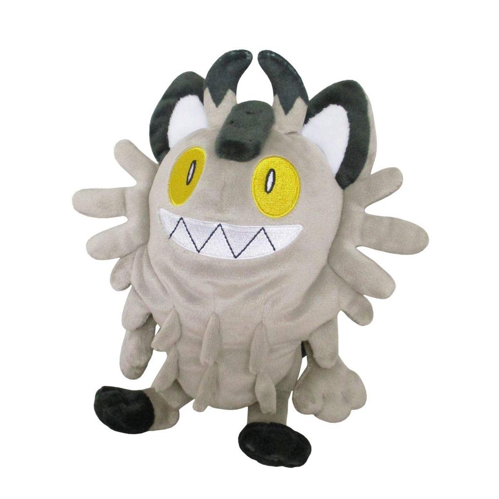 Sanei Boeki Pokemon ALL STAR COLLECTION Meowth W17 X D10 X Plush Toy Pokemon PP163 (Galar Form) (S) H19.5cm