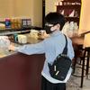 Kids Shoulder Bag Fashiable Children'S Crossbody Bag Letter Printed Bag Lightweight For Day Care Daily Outings Preschool