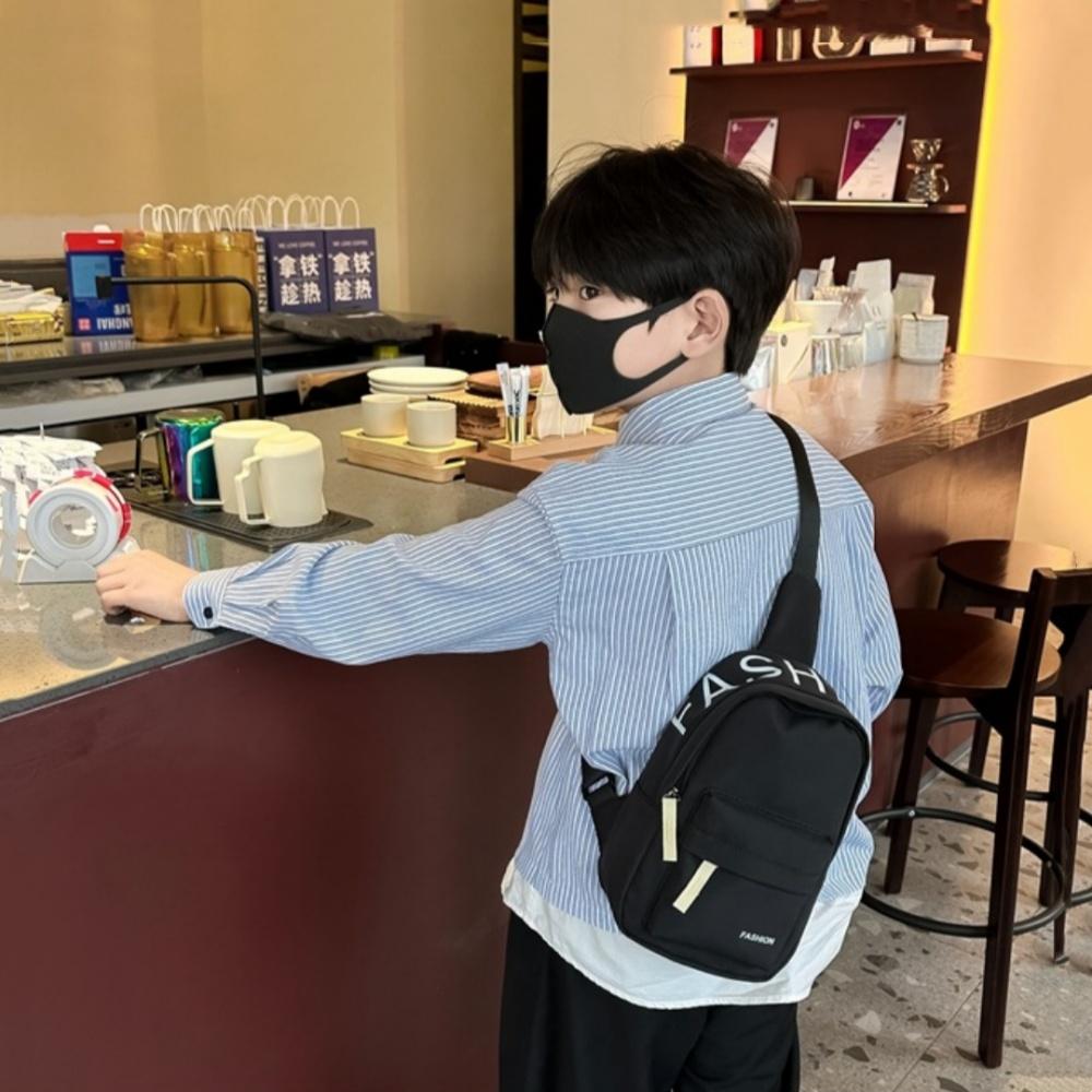 Kids Shoulder Bag Fashiable Children'S Crossbody Bag Letter Printed Bag Lightweight For Day Care Daily Outings Preschool