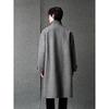 GXG Men's Classic Alpaca Wool Silk Stand Collar Long Coat
