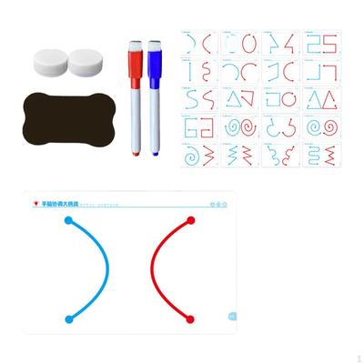 Left Right Brain Development Toy Early Learning Educational Portable Fine Motor Skills Hand Eye