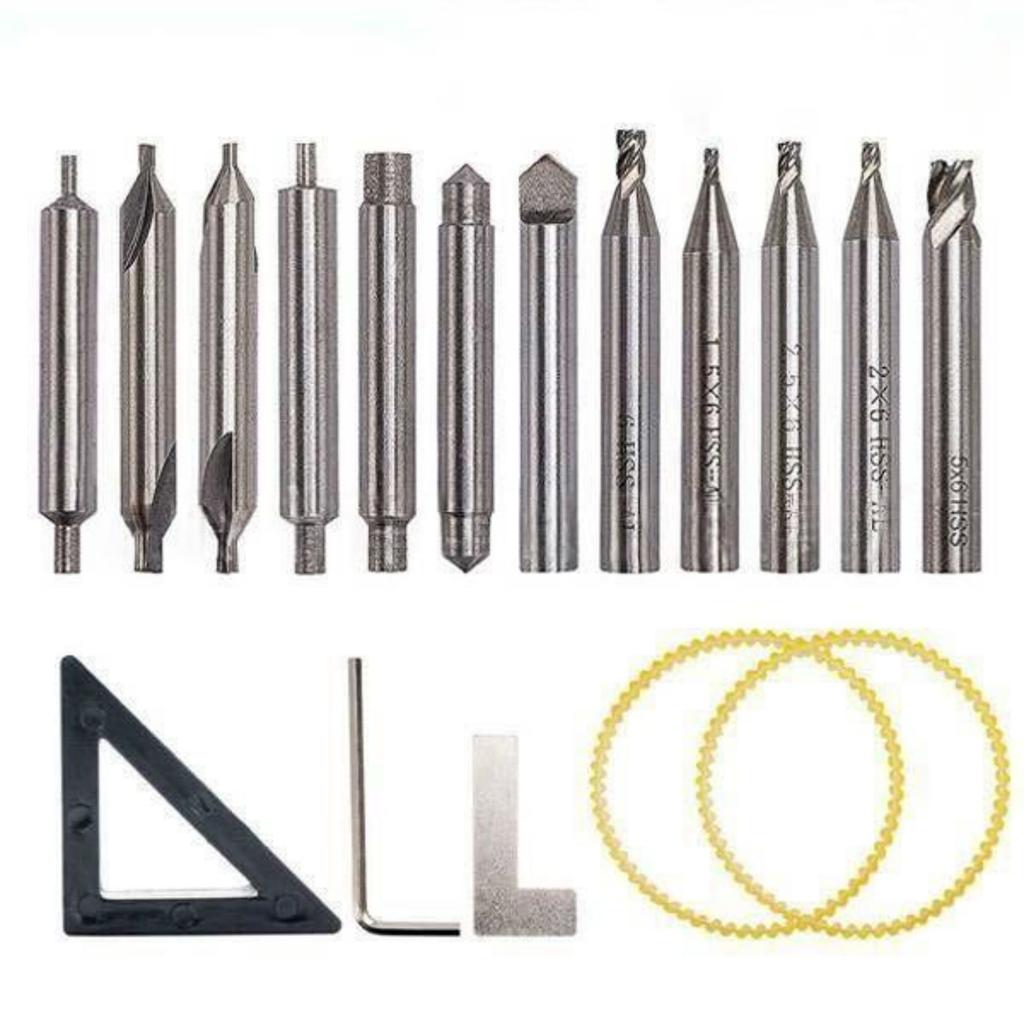 Milling Cutter Drill Bit Set High Hardness Sleeve Vertical Spare Parts Tool