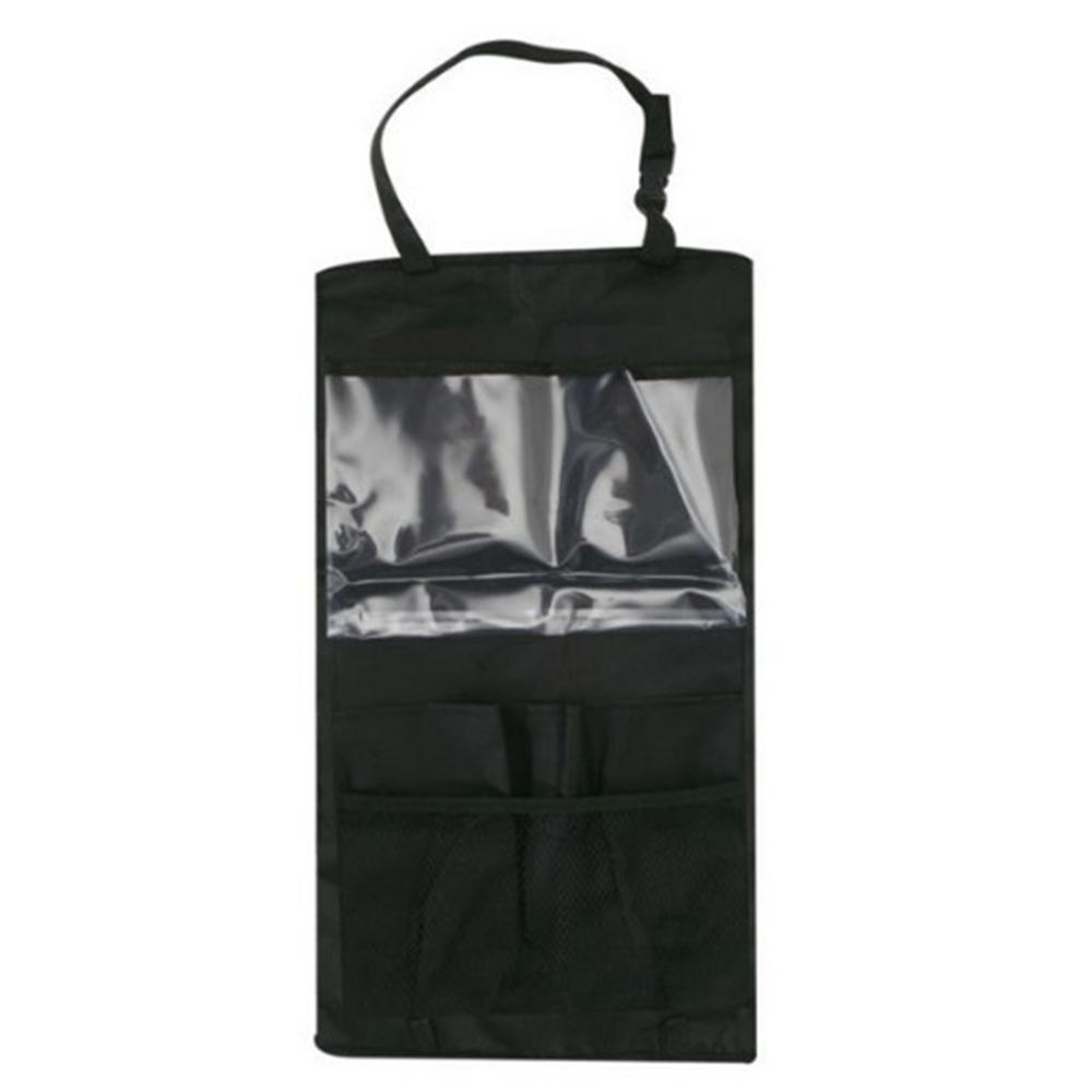 Portable Car Seat Storage Bag - Multifunctional Foldable Hanging Organizer for Car Interiors