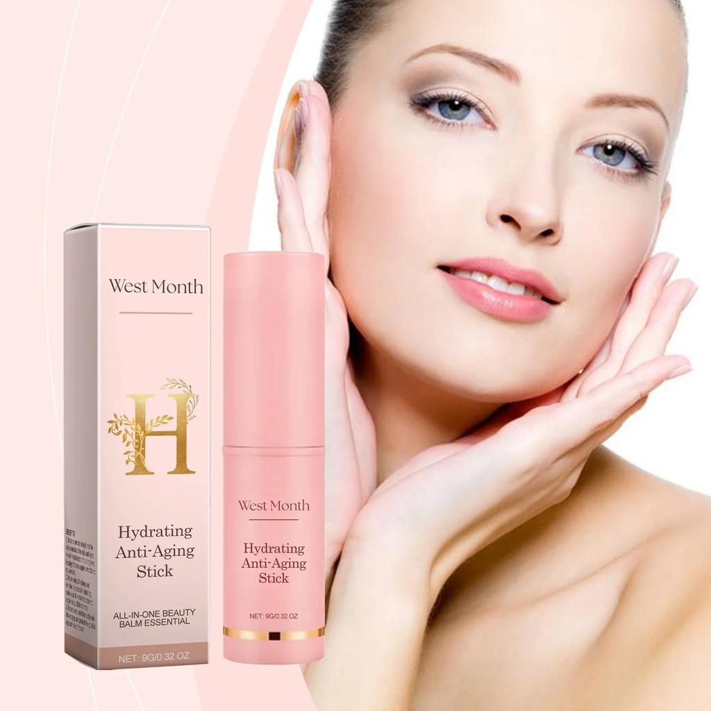 Kolagen Odstranění Vrásek Multi Bounce Balzám v Tyčince Okamžitý Anti-Aging Zpevnění Lifting Rozjasnění Obličeje Hydratační Kosmetika pro Unavenou Pleť