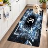 Flannel Kitchen Mat Juventus FC Soft Area Rug Non Slip Floor Carpet Home Decoration
