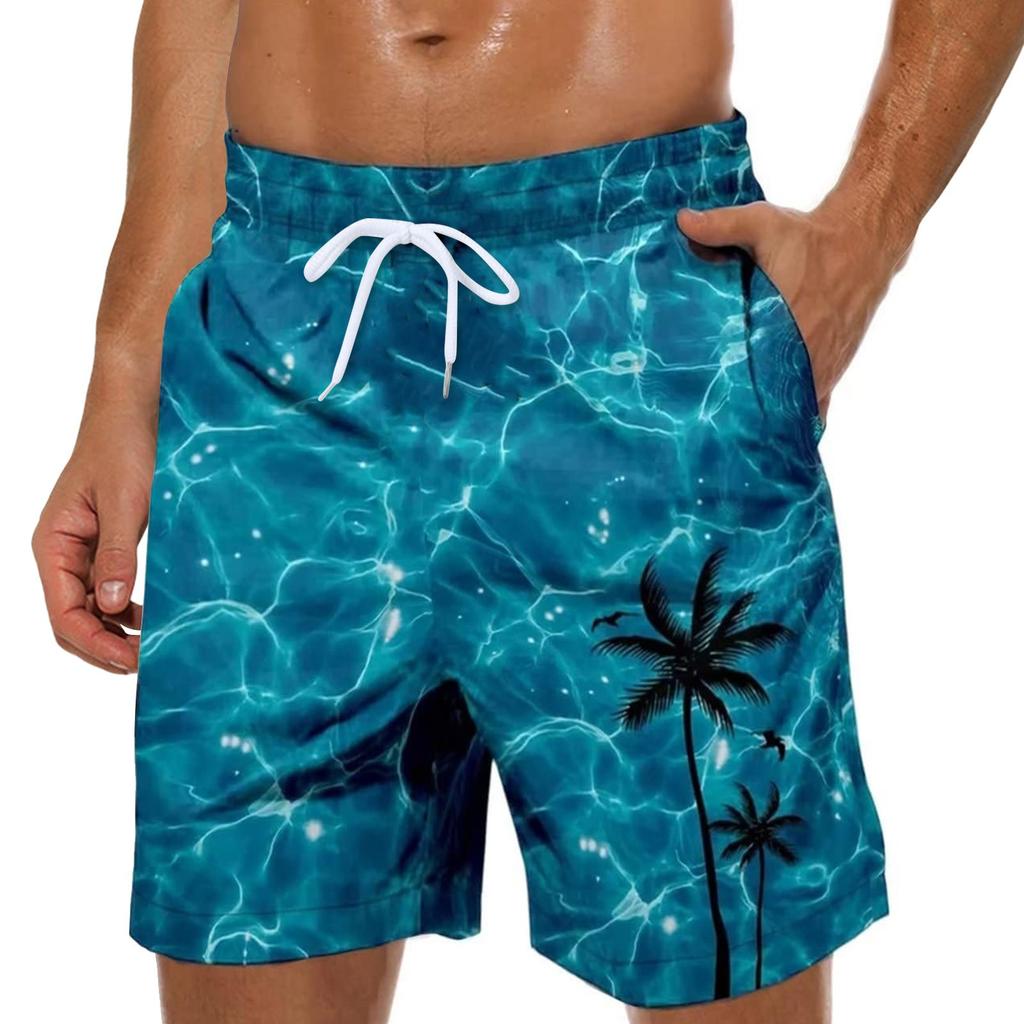 Men Summer Board Shorts 3D Printed Beach Shorts Pants Swimsuit Woman 2024 New Swim Trunks Beach Volleyball Sport Gym Short Pants