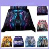 Fortnite Bedding Set 3-piece Bedding Set With Pillowcase And Duvet Cover Polyester Material