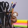 1 sloth climbing pendant, cute design/fun scene decoration, flowerpot/water cup/fish tank multi scene decoration