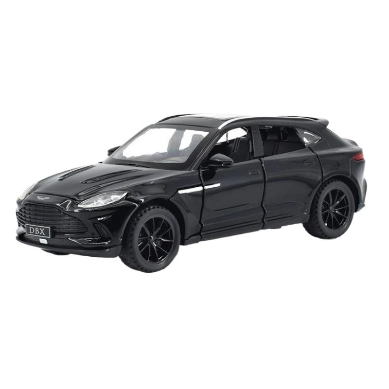 Литая модель автомобиля 1/32 Aston Martin DBX со звуком и светом, коллекционная миниатюрная детская машинка для мальчиков, игрушка в подарок на день рождения