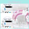 Balloon Arch Set With Plastic Frame And Water Bag Bases For Holiday Events And Celebrations
