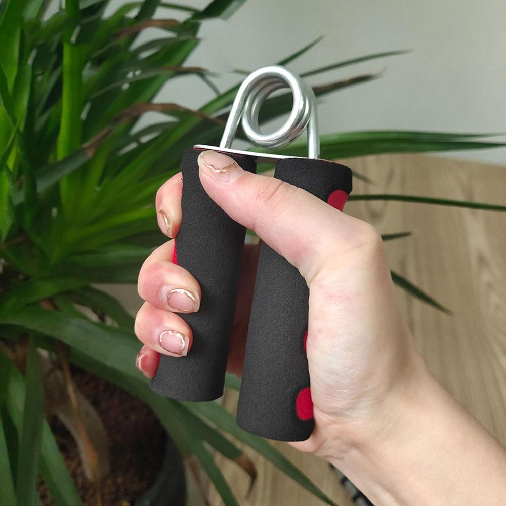 Trenažér zápěstí Pružinový úchop ruky Síla prstu Cvičebný úchop houba Fitness Zvýšení síly Štípnutí prstu Karpální expandér