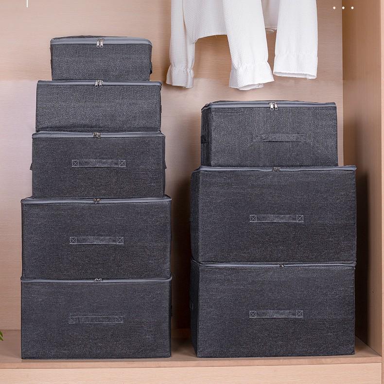 Doppelreißverschluss Große Kapazität Faltbare Aufbewahrungsbox - Multifunktionaler Haushalts-Schubladenorganizer