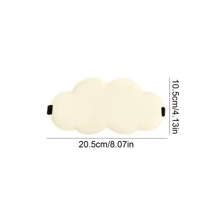 

Облачные 3D очки для сна из ледяного шелка и пены с памятью, для сна, затенения, комфортные, для путешествий, снимающие усталость