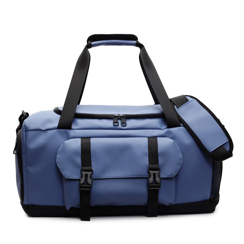 Velkokapacitní sportovní fitness taška, cestovní taška na zavazadla, suchá a mokrá samostatná crossbody taška, oddělené tašky na boty