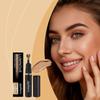 Zephoco Dark Skin Light Eye Concealer Daily Matte Natural Anti-Rub No Makeup Eye Concealer