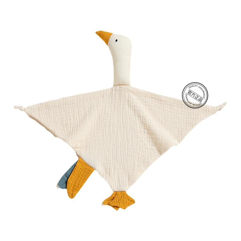 

Детское одеяло из чистого хлопка и кукла-рукавица