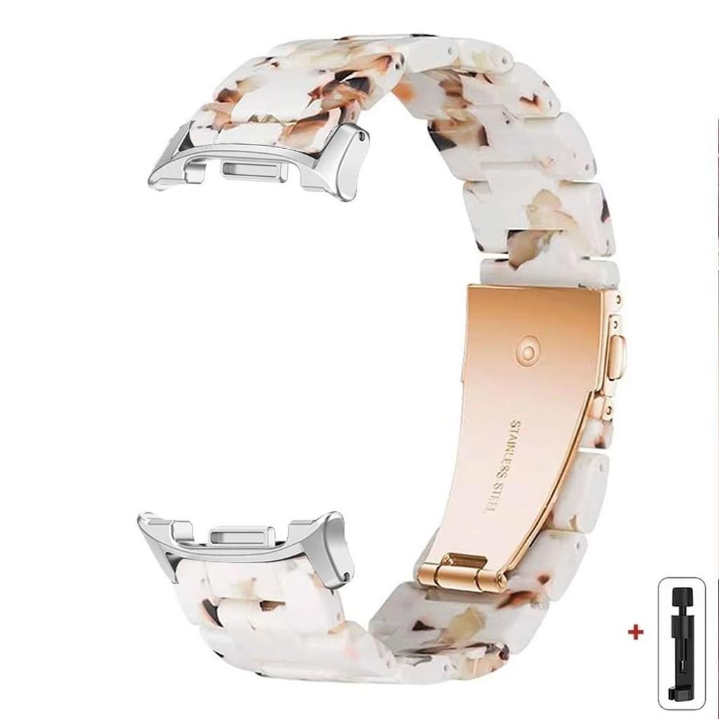 Buntes Harzarmband für Samsung Galaxy Watch 8 40mm 44mm 8 Classic 46mm Smartwatch Ersatzband für Galaxy Watch Ultra2025