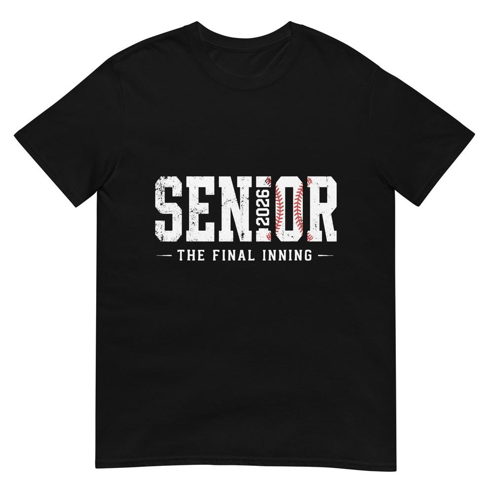 Retro Baseball Senior 2026 The Final Inning Senior Mom Dad Tshirt