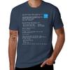Retro Computer Boot Screen T-Shirt Worker Basic Short Sleeve Tee
