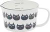 Tamahashi Plune Measuring Cup Mimicoco Enamel 450ml, Momo, MC-601