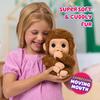 Little Live Pets My Baby Monkey Mango Sounds and Reactions Plush Interactive Monkey Toy Set with Interactive Pet for Ages 50+ Accessories, 4+
