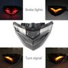 GZYF Motorcycle Integrated Taillight Brake Turn Signal Lamp for Kawasaki Ninja 250R 300 2013-2017